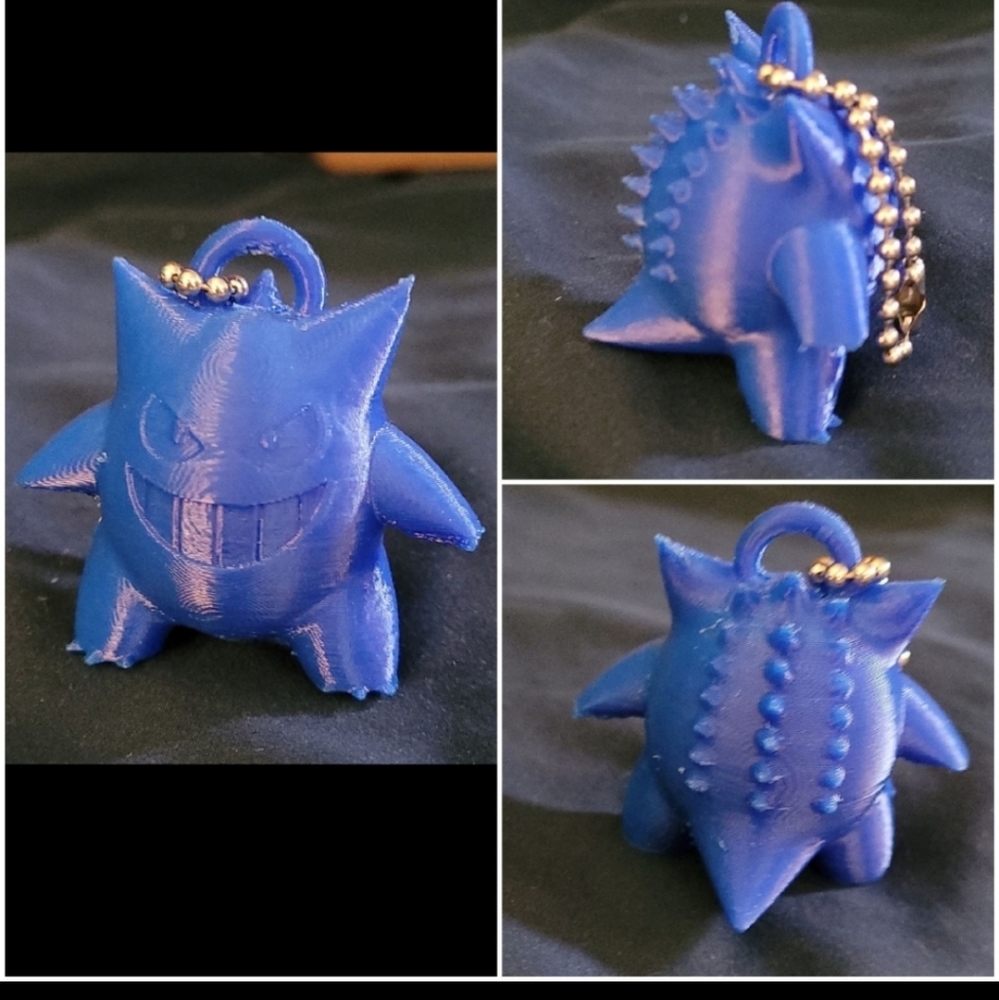 Gengar Pokémon 3D Keychain